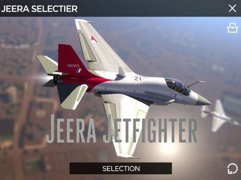 Jeera Jetfighter aircraft selection